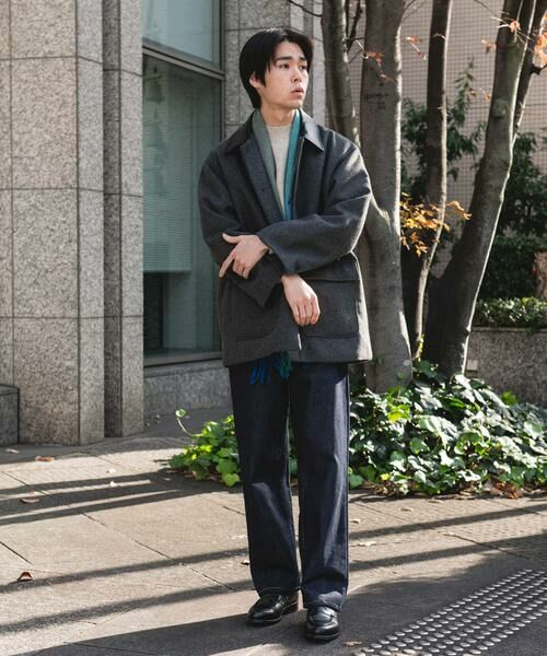 URBAN RESEARCH DOORS / アーバンリサーチ ドアーズ その他アウター | ウールブレンドカバーオール | 詳細30