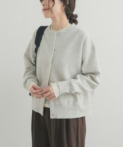 URBAN RESEARCH DOORS / アーバンリサーチ ドアーズ カーディガン・ボレロ | 裏起毛スウェットカーディガン