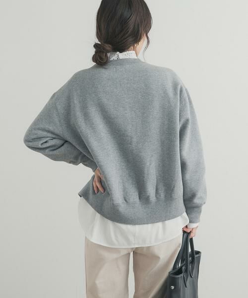 URBAN RESEARCH DOORS / アーバンリサーチ ドアーズ カーディガン・ボレロ | 裏起毛スウェットカーディガン | 詳細5