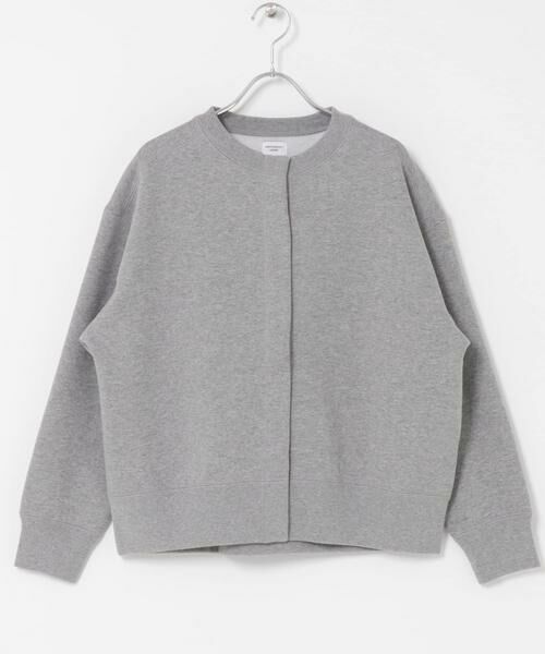 URBAN RESEARCH DOORS / アーバンリサーチ ドアーズ カーディガン・ボレロ | 裏起毛スウェットカーディガン | 詳細8