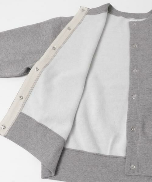 URBAN RESEARCH DOORS / アーバンリサーチ ドアーズ カーディガン・ボレロ | 裏起毛スウェットカーディガン | 詳細9