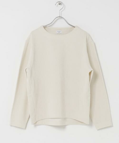 URBAN RESEARCH DOORS / アーバンリサーチ ドアーズ Tシャツ | Wフェイスモールコクーンプルオーバー（ナチュラル）