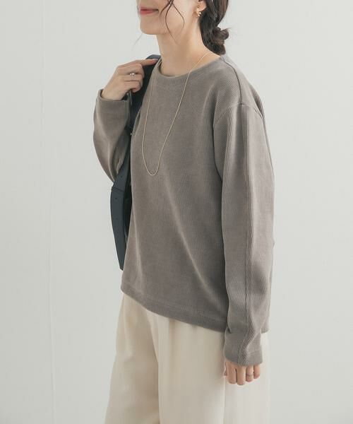 URBAN RESEARCH DOORS / アーバンリサーチ ドアーズ Tシャツ | Wフェイスモールコクーンプルオーバー | 詳細9