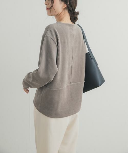 URBAN RESEARCH DOORS / アーバンリサーチ ドアーズ Tシャツ | Wフェイスモールコクーンプルオーバー | 詳細10