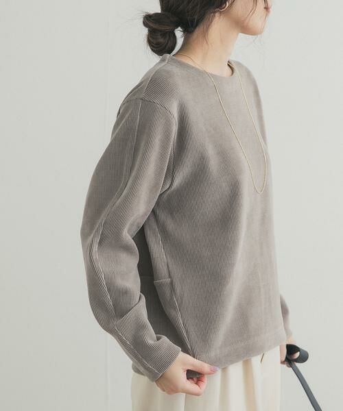 URBAN RESEARCH DOORS / アーバンリサーチ ドアーズ Tシャツ | Wフェイスモールコクーンプルオーバー | 詳細12