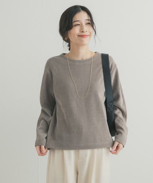 URBAN RESEARCH DOORS / アーバンリサーチ ドアーズ Tシャツ | Wフェイスモールコクーンプルオーバー | 詳細13