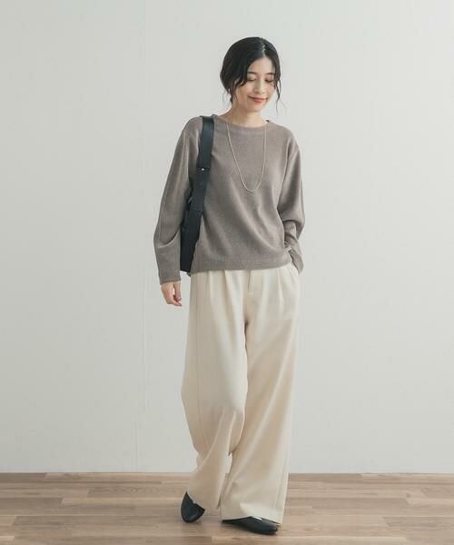 URBAN RESEARCH DOORS / アーバンリサーチ ドアーズ Tシャツ | Wフェイスモールコクーンプルオーバー | 詳細15