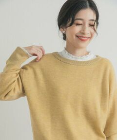 URBAN RESEARCH DOORS / アーバンリサーチ ドアーズ ニット・セーター | Wフェイスボートネックニット