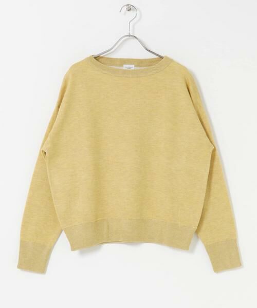 URBAN RESEARCH DOORS / アーバンリサーチ ドアーズ ニット・セーター | Wフェイスボートネックニット | 詳細7