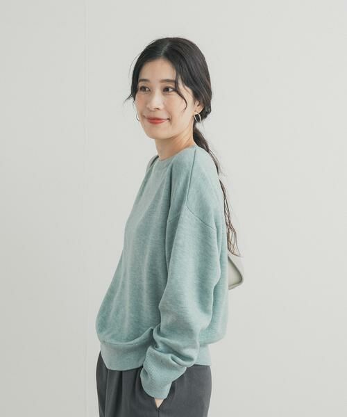 URBAN RESEARCH DOORS / アーバンリサーチ ドアーズ ニット・セーター | Wフェイスボートネックニット | 詳細16