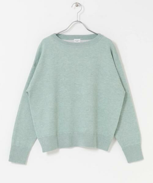 URBAN RESEARCH DOORS / アーバンリサーチ ドアーズ ニット・セーター | Wフェイスボートネックニット | 詳細18