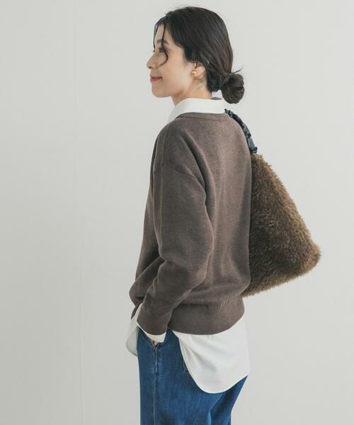 URBAN RESEARCH DOORS / アーバンリサーチ ドアーズ ニット・セーター | Wフェイスボートネックニット | 詳細20