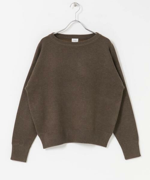 URBAN RESEARCH DOORS / アーバンリサーチ ドアーズ ニット・セーター | Wフェイスボートネックニット | 詳細26