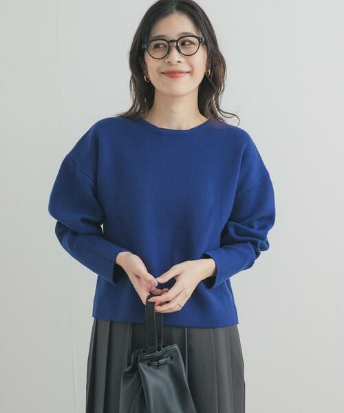 URBAN RESEARCH DOORS / アーバンリサーチ ドアーズ ニット・セーター | ショート丈コンパクトニット | 詳細3