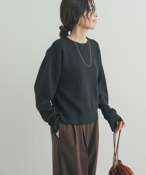 URBAN RESEARCH DOORS / アーバンリサーチ ドアーズ ニット・セーター | ショート丈コンパクトニット | 詳細17