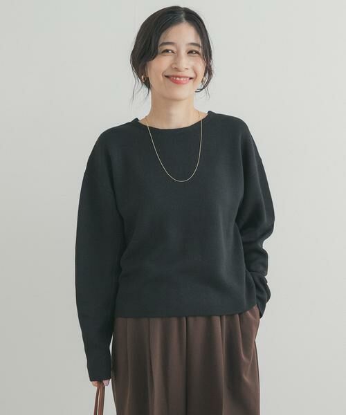 URBAN RESEARCH DOORS / アーバンリサーチ ドアーズ ニット・セーター | ショート丈コンパクトニット | 詳細19