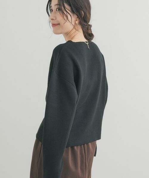 URBAN RESEARCH DOORS / アーバンリサーチ ドアーズ ニット・セーター | ショート丈コンパクトニット | 詳細21