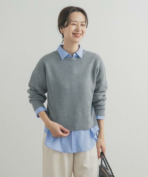 URBAN RESEARCH DOORS / アーバンリサーチ ドアーズ ニット・セーター | ショート丈コンパクトニット | 詳細28