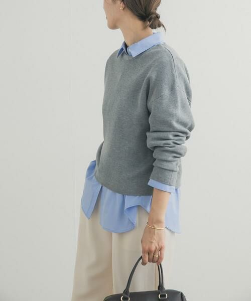 URBAN RESEARCH DOORS / アーバンリサーチ ドアーズ ニット・セーター | ショート丈コンパクトニット | 詳細30