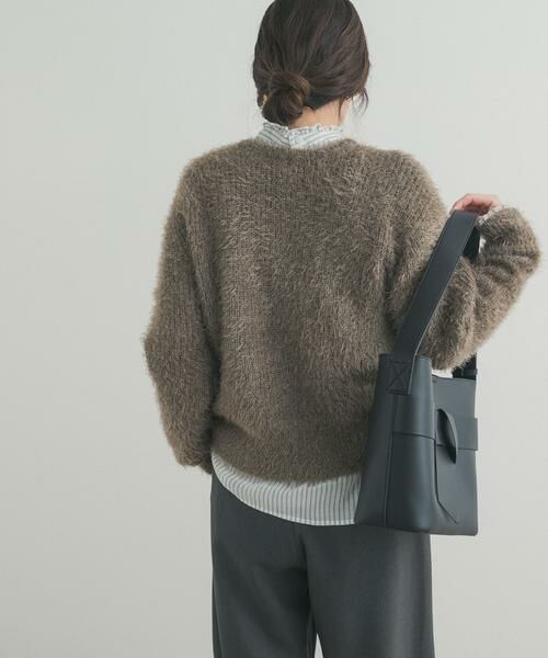 URBAN RESEARCH DOORS / アーバンリサーチ ドアーズ ニット・セーター | シャギーニット | 詳細4