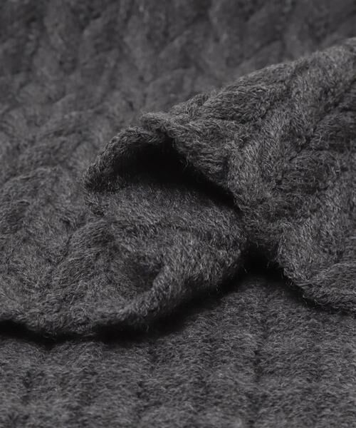 URBAN RESEARCH DOORS / アーバンリサーチ ドアーズ ニット・セーター | ヘリンボーン柄ニットプルオーバー | 詳細12