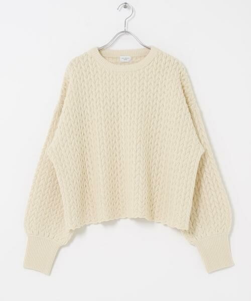 URBAN RESEARCH DOORS / アーバンリサーチ ドアーズ ニット・セーター | ヘリンボーン柄ニットプルオーバー | 詳細22