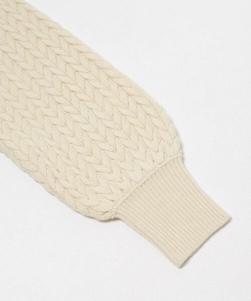 URBAN RESEARCH DOORS / アーバンリサーチ ドアーズ ニット・セーター | ヘリンボーン柄ニットプルオーバー | 詳細23