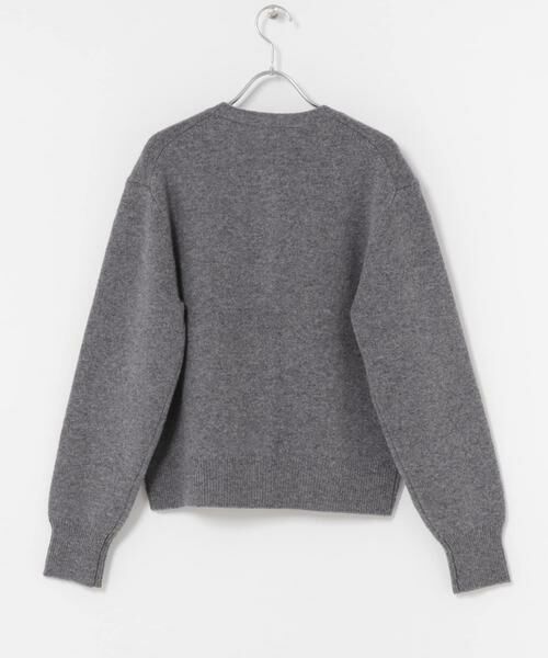 URBAN RESEARCH DOORS / アーバンリサーチ ドアーズ カーディガン・ボレロ | ウールサテン釦コンパクトカーディガン | 詳細30