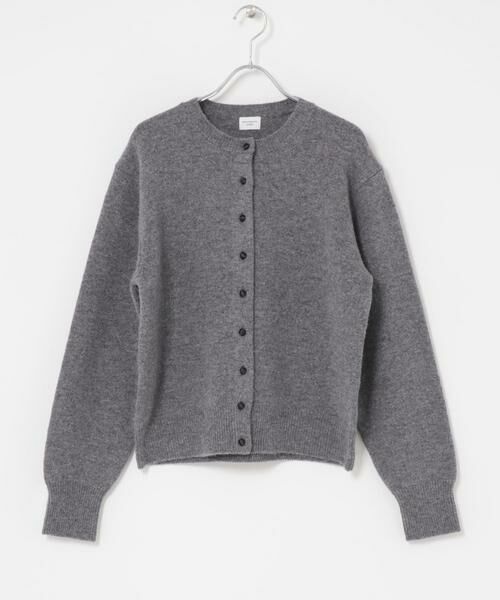 URBAN RESEARCH DOORS / アーバンリサーチ ドアーズ カーディガン・ボレロ | ウールサテン釦コンパクトカーディガン | 詳細28