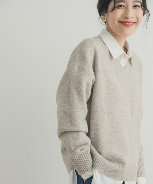 URBAN RESEARCH DOORS / アーバンリサーチ ドアーズ ニット・セーター | VネックKNITプルオーバー | 詳細9