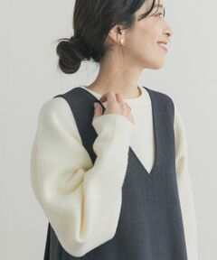 URBAN RESEARCH DOORS / アーバンリサーチ ドアーズ ニット・セーター | 針抜きダブルフェイスニット