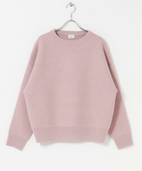 URBAN RESEARCH DOORS / アーバンリサーチ ドアーズ ニット・セーター | 針抜きダブルフェイスニット | 詳細7