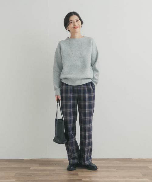 URBAN RESEARCH DOORS / アーバンリサーチ ドアーズ ニット・セーター | 針抜きダブルフェイスニット | 詳細25