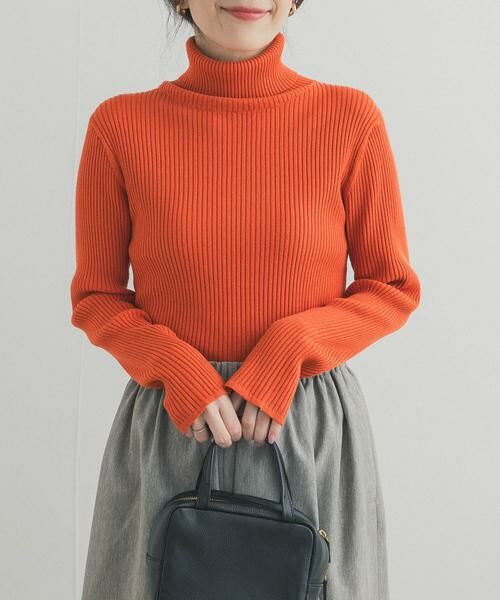 URBAN RESEARCH DOORS / アーバンリサーチ ドアーズ ニット・セーター | タートルネックリブニット | 詳細1