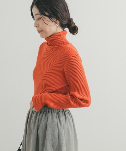 URBAN RESEARCH DOORS / アーバンリサーチ ドアーズ ニット・セーター | タートルネックリブニット | 詳細3