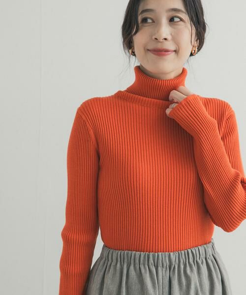 URBAN RESEARCH DOORS / アーバンリサーチ ドアーズ ニット・セーター | タートルネックリブニット | 詳細4