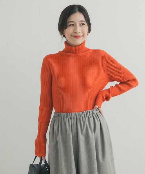 URBAN RESEARCH DOORS / アーバンリサーチ ドアーズ ニット・セーター | タートルネックリブニット | 詳細6