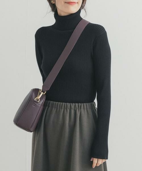 URBAN RESEARCH DOORS / アーバンリサーチ ドアーズ ニット・セーター | タートルネックリブニット | 詳細15