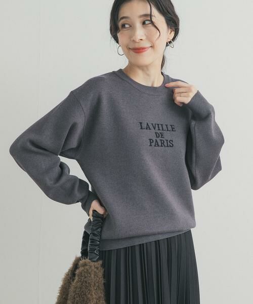 URBAN RESEARCH DOORS / アーバンリサーチ ドアーズ ニット・セーター | ロゴソフトニットプルオーバー | 詳細9