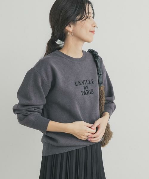 URBAN RESEARCH DOORS / アーバンリサーチ ドアーズ ニット・セーター | ロゴソフトニットプルオーバー | 詳細10