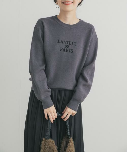 URBAN RESEARCH DOORS / アーバンリサーチ ドアーズ ニット・セーター | ロゴソフトニットプルオーバー | 詳細13