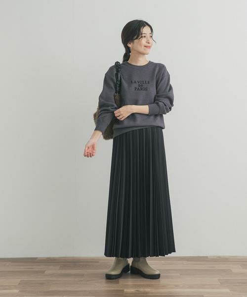 URBAN RESEARCH DOORS / アーバンリサーチ ドアーズ ニット・セーター | ロゴソフトニットプルオーバー | 詳細14