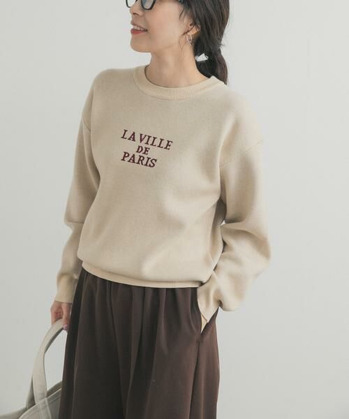 URBAN RESEARCH DOORS / アーバンリサーチ ドアーズ ニット・セーター | ロゴソフトニットプルオーバー | 詳細21