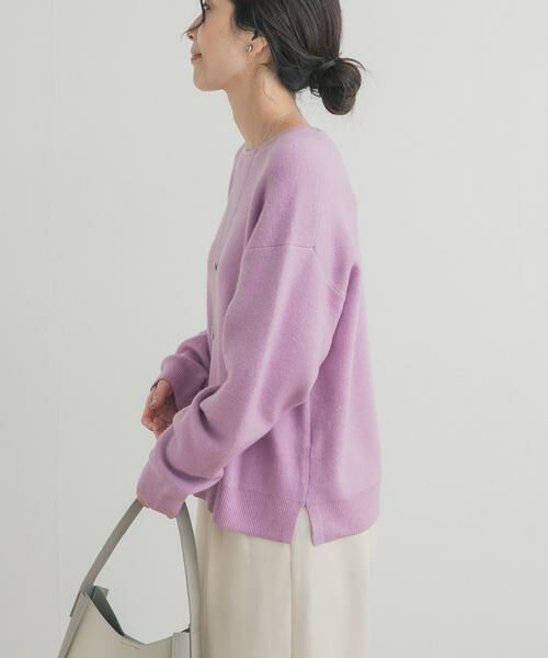 URBAN RESEARCH DOORS / アーバンリサーチ ドアーズ ニット・セーター | ボートネックスムースプルオーバー | 詳細13