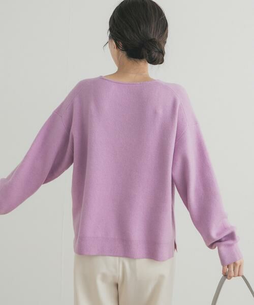 URBAN RESEARCH DOORS / アーバンリサーチ ドアーズ ニット・セーター | ボートネックスムースプルオーバー | 詳細14