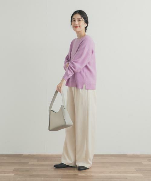 URBAN RESEARCH DOORS / アーバンリサーチ ドアーズ ニット・セーター | ボートネックスムースプルオーバー | 詳細18