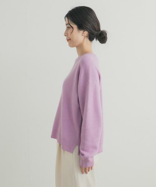 URBAN RESEARCH DOORS / アーバンリサーチ ドアーズ ニット・セーター | ボートネックスムースプルオーバー | 詳細20