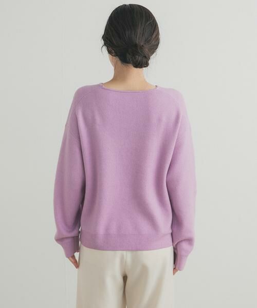 URBAN RESEARCH DOORS / アーバンリサーチ ドアーズ ニット・セーター | ボートネックスムースプルオーバー | 詳細21