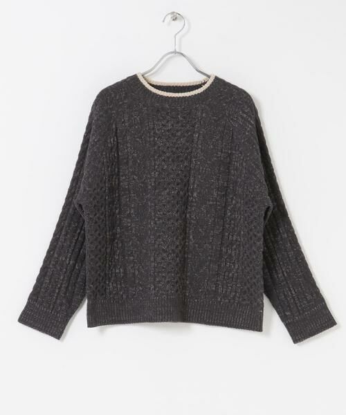 URBAN RESEARCH DOORS / アーバンリサーチ ドアーズ ニット・セーター | ラグランモールニット | 詳細13