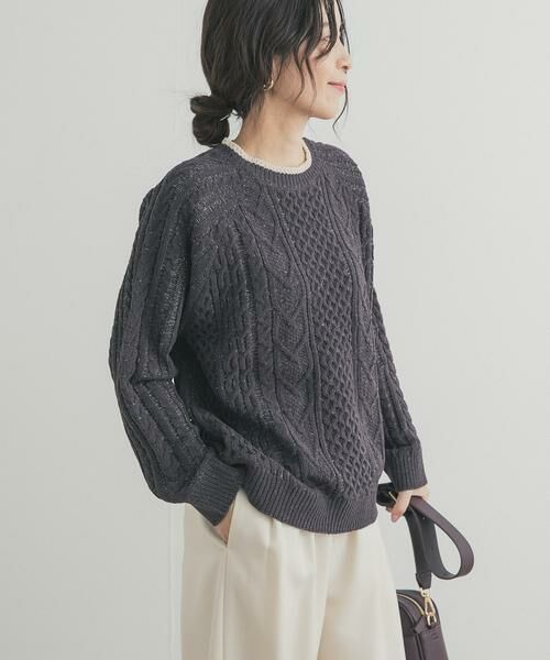 URBAN RESEARCH DOORS / アーバンリサーチ ドアーズ ニット・セーター | ラグランモールニット | 詳細6